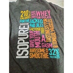 We're All More Than Muscle Graphic T-shirt Gray Size Extra Large